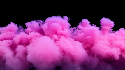 Fototapeta premium Vibrant magenta and dark smoke cloud background for creative design projects