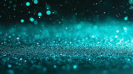 Sparkling mint light background perfect for festive designs and invitations