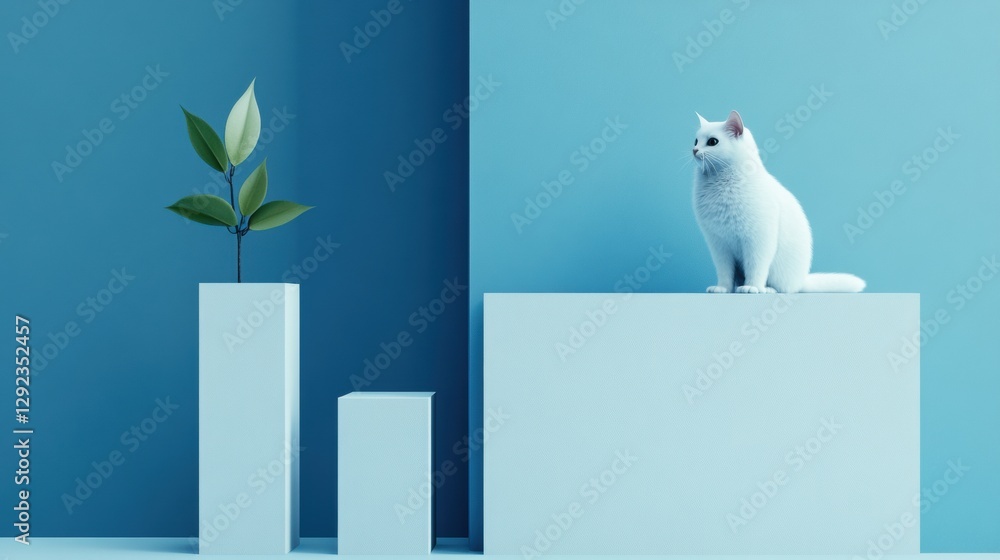 Poster sales growth comparison showing low figures transitioning into significant expansion over time. gene
