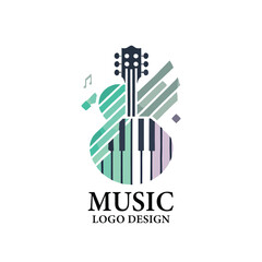 Music Vector Logo Design 