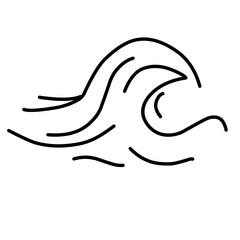 oriental wave illustration