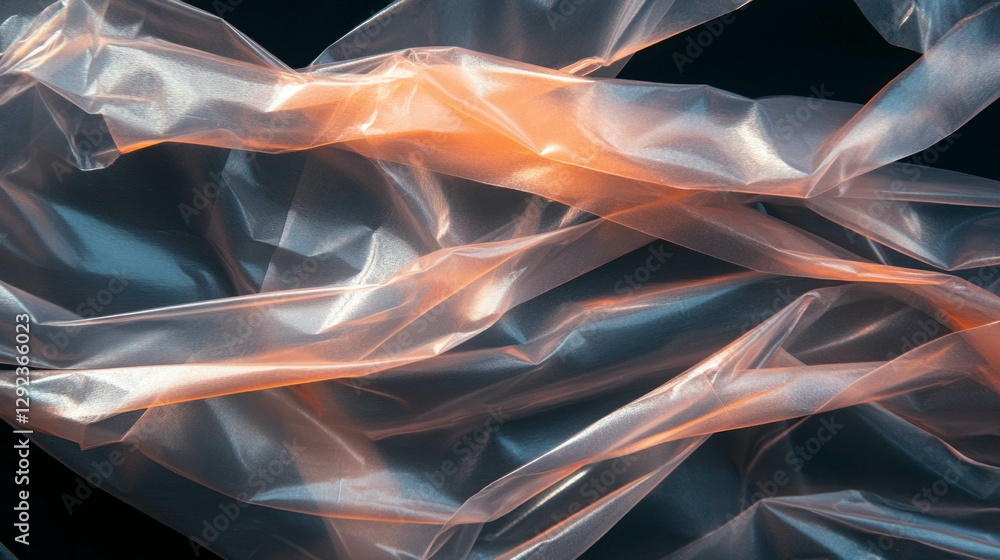 Aufkleber abstract background with translucent layers of packing tape for artistic design