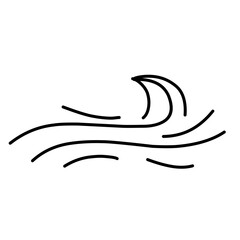 Obraz premium oriental wave illustration