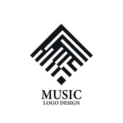 Music Vector Logo Design 