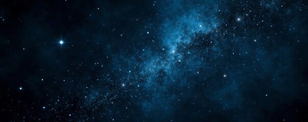 Fototapeta premium Obscured, dark, heavily scratched; fine white dust, faint starlight , white dust, grunge, dark surface