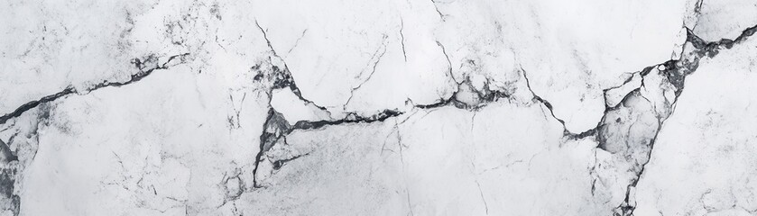 Obraz premium Abstract Gray and White Marble Texture with Subtle Veins