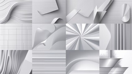 Fototapeta premium High-Resolution White Background with Subtle Textures and Light Reflections – Clean and Minimalist Design