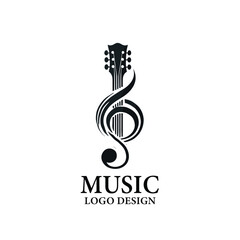 Music Vector Logo Design
