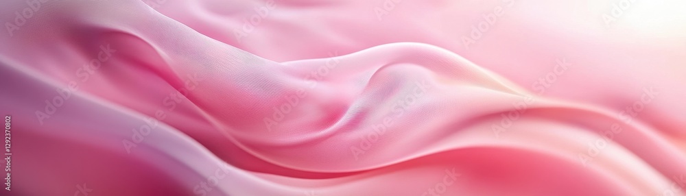 Aufkleber abstract pink wave texture background. soft pastel gradient seamless pattern. delicate smooth fabric