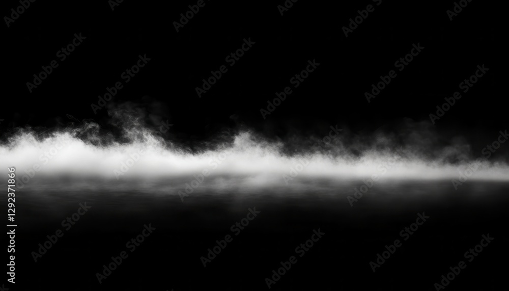 Aufkleber abstract smoke and fog overlay background texture