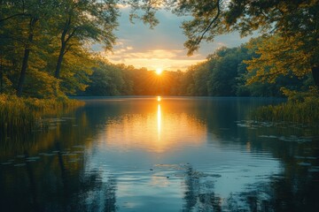 Fototapeta premium Happy Asian Family Taking Selfie in Car on Vacation by Beautiful Lake and Mountains in Summer