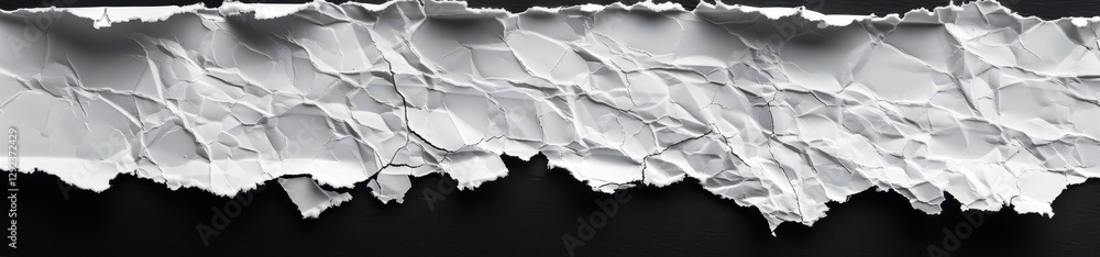 Aufkleber abstract white crumpled paper texture background