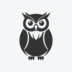Black Owl Silhouette