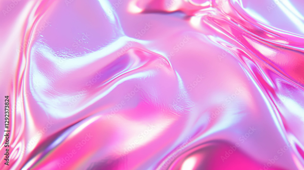 Poster fluid abstract background with pink and white shimmering light for modern design concepts