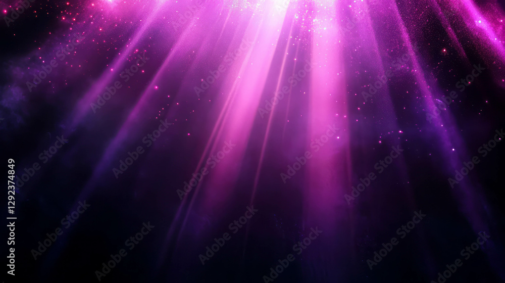 Poster ethereal pink light background creating a sense of calm for creative design projects