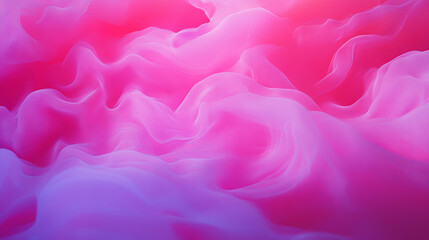Obraz premium Elegant flow of pink light waves creating organic patterns for modern design