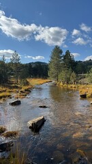 River in the mountains
