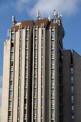 building in the city uzice in Serbia 