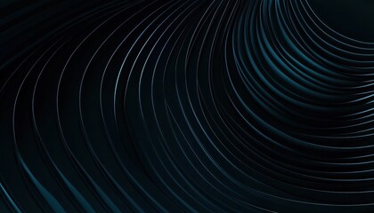 Abstract Dark Blue Swirling Lines Background Texture