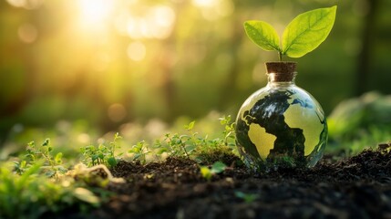 Promoting green earth initiatives global workshops educational content eco-friendly environment community engagement recyclable materials