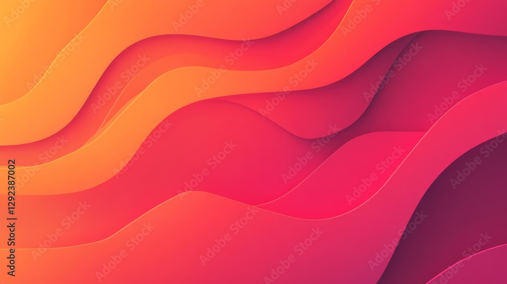 Poster create stunning art with mild vermilion gradient backdrop for addi fdda digital studio graphic desig