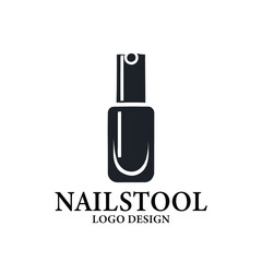 Nailstool Vector Logo Design