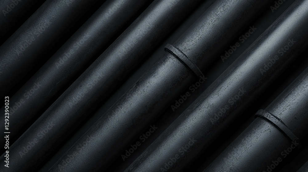 Poster industrial pipe texture background with subtle detailing for design projects