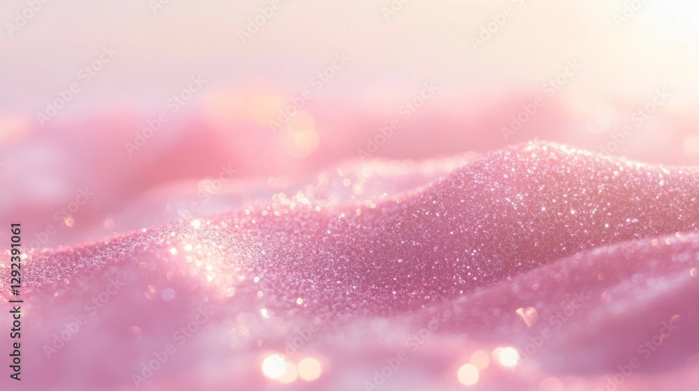 Poster create soft pink sparkling gradient background for digital art online platforms graphic design aesth