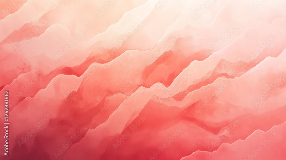 Poster enhancing visuals with soft salmon gradient texture digital design graphic content modern workspace 