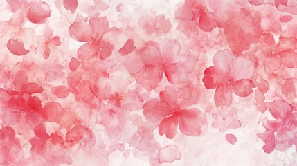 Obraz premium Blossoming serenity soft watercolor painting of cherry blossoms japan art tranquil garden close-up nature's beauty