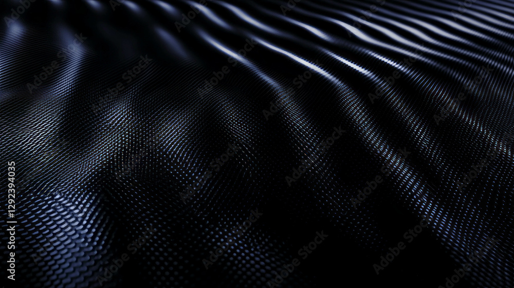 Poster abstract textured plastic surface with wave patterns for modern design