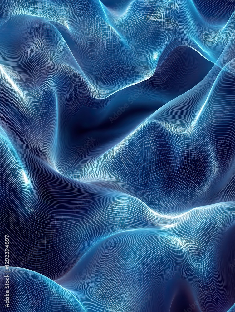 Poster big data flow technology and science vector background, tech abstraction with lines electronics and 