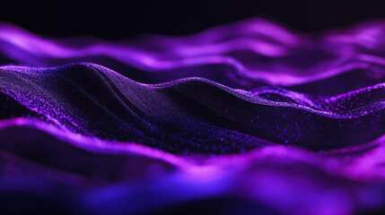 Abstract purple bokeh with dark shades for elegant background design