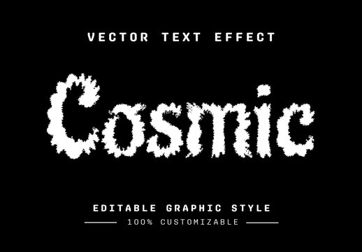 White Wavy Liquid Flowing Distorted Text Effect