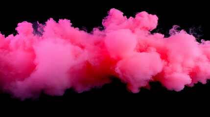 Fototapeta premium Dramatic contrast of red and white smoke on black background for dynamic visual design