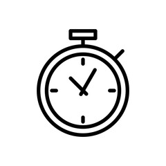 stopwatch icon vector illustration. Timer sign and symbol. Countdown icon. Period of time