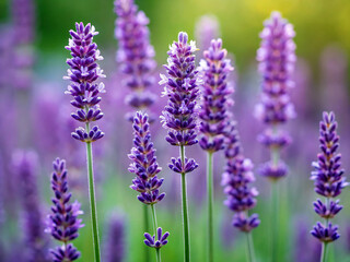 Fototapeta premium lavender flowers close up. flower, purple, lavender, nature, plant, garden, flowers, field, spring, summer, blossom, bloom, flora, beauty, violet, blue, floral, herb, color, outdoors, pink, bee, meado