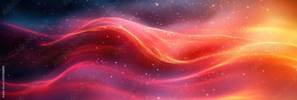 Poster abstract fluid shapes modern design elements gradient background for presentation banner template