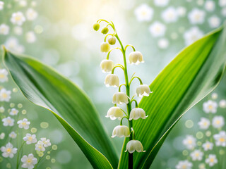 lily of the valley. flower, lily, spring, nature, plant, valley, lily-of-the-valley, white, flowers, lily of the valley, leaf, may, macro, beauty, garden, flora, close-up, blossom, convallaria, bouque