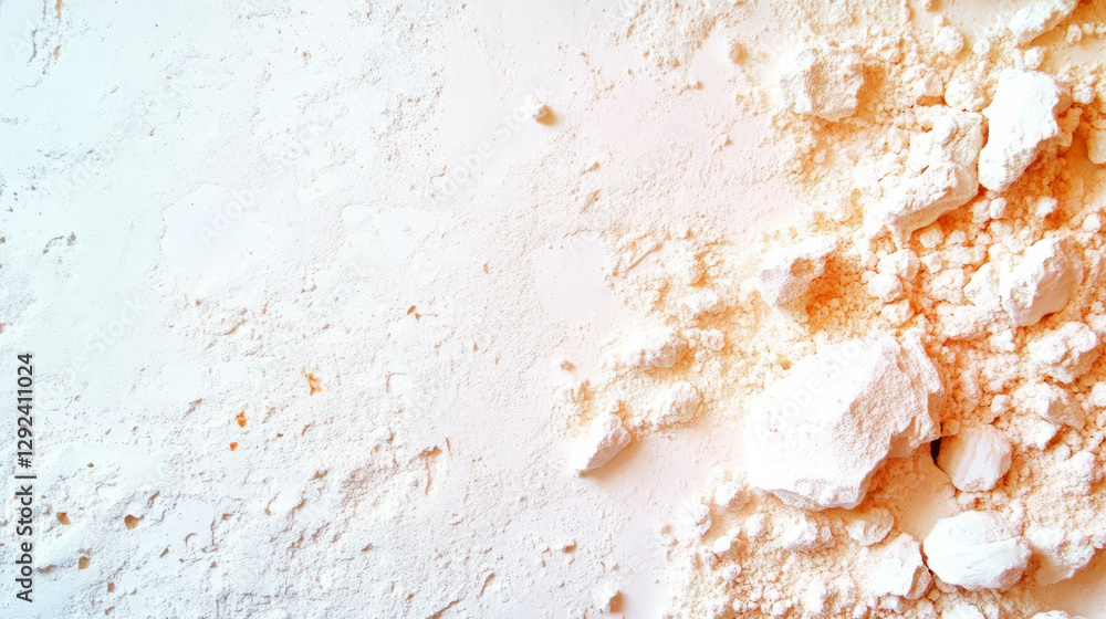 Poster natural textured background with crushed shells and rough scrub elements