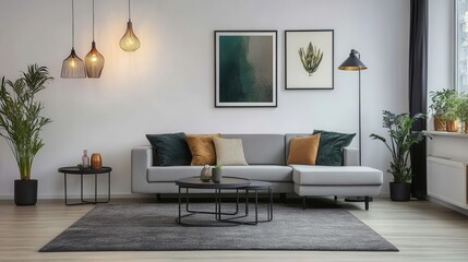 An empty room with wooden floors and white walls