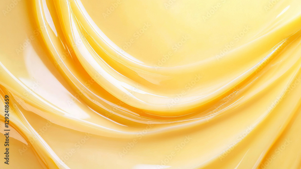 Poster abstract soap streaks background with flowing shapes for modern design