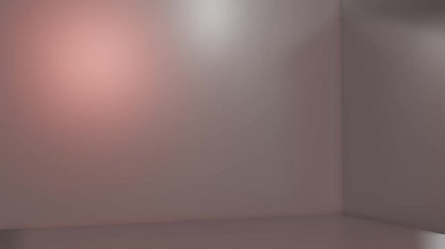 industrial empty room liminal space 3d render