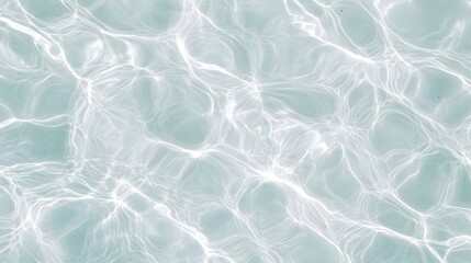 Obraz premium Abstract water reflections show transparent light and texture movement