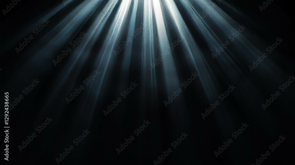 Aufkleber sunlight rays creating a sense of vastness and serenity