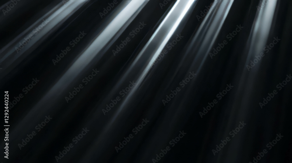 Poster dramatic sunlight with sharp highlights on dark background for abstract design