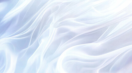 Fototapeta premium Ethereal light abstract with flowing white shapes for modern design