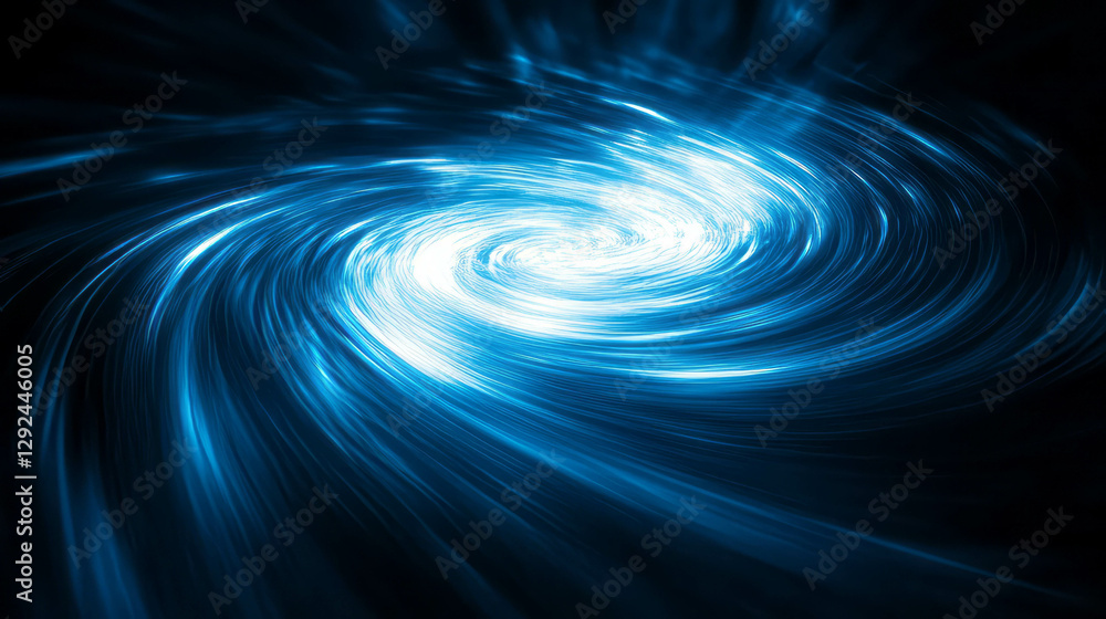 Poster mesmerizing swirling vortex of white light creating a dynamic energy flow background design