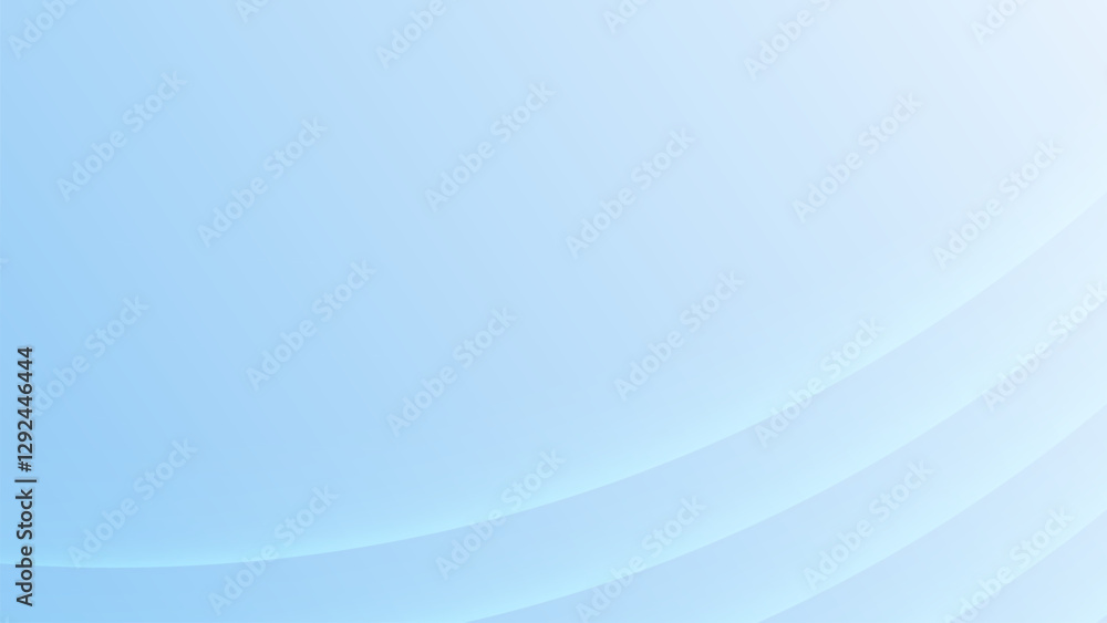 Poster wave blue minimal modern elegant abstract vector background with dynamic effect for presenation and 