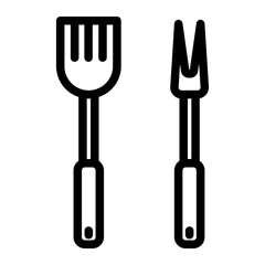 fork Line Icon